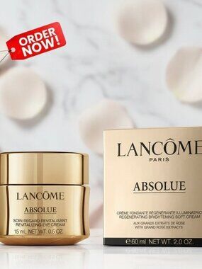 Lancome Absolue Regenerating Soft Cream With Grand Rose Extract (60mL / 2oz) NEW